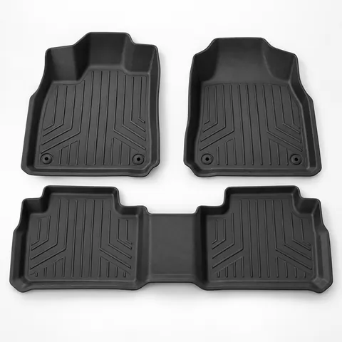 Custom-fit truck floor liners